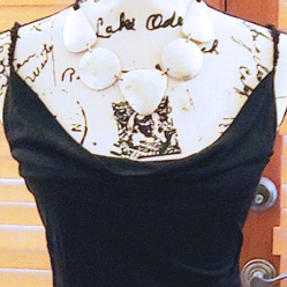 Slinky Sexy Hugo Boss Top With Beaded Straps - Picture 3 of 7